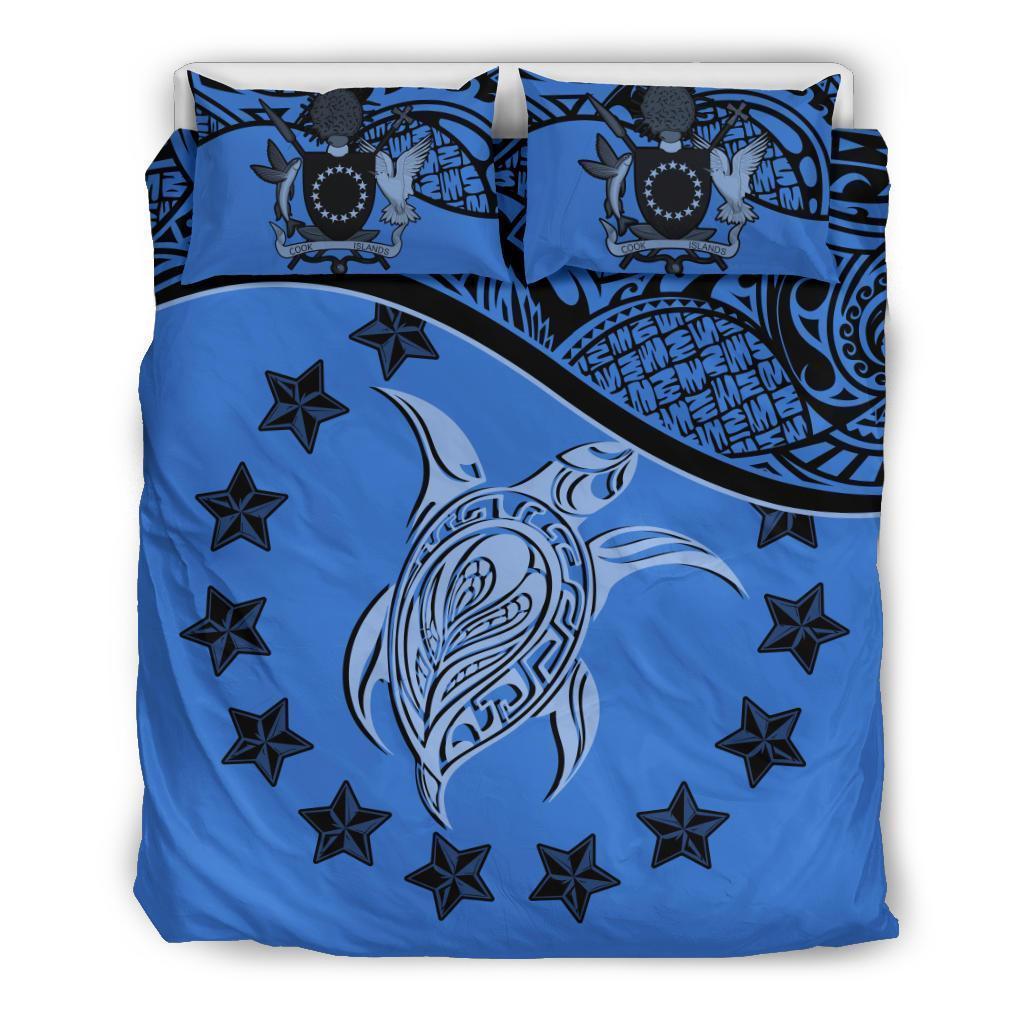 Cook Islands Bedding Set Blue - Vibe Hoodie Shop