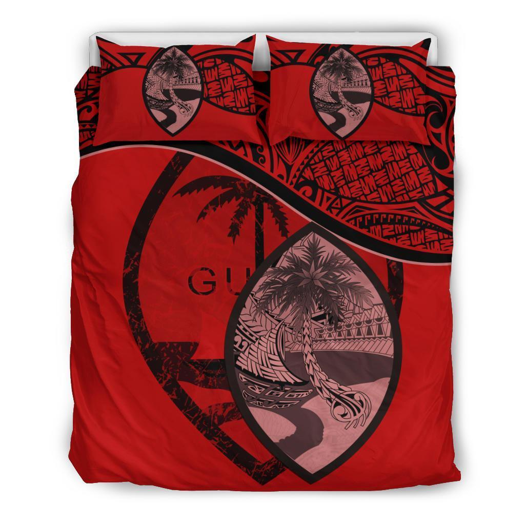 Guam Bedding Set Red - Vibe Hoodie Shop