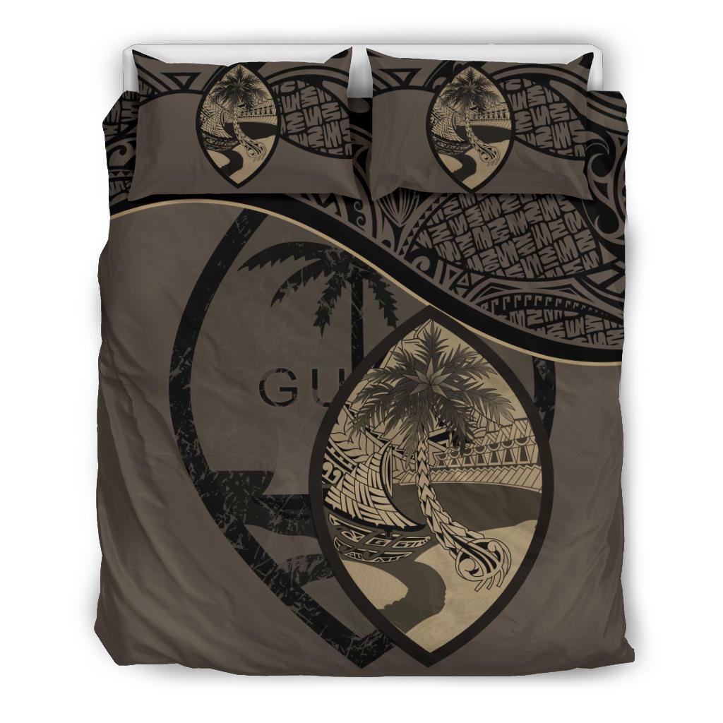 Guam Bedding Set Brown - Vibe Hoodie Shop