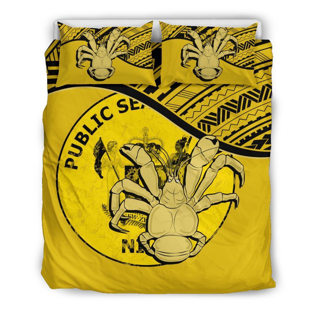 Niue Bedding Set Yellow - Vibe Hoodie Shop