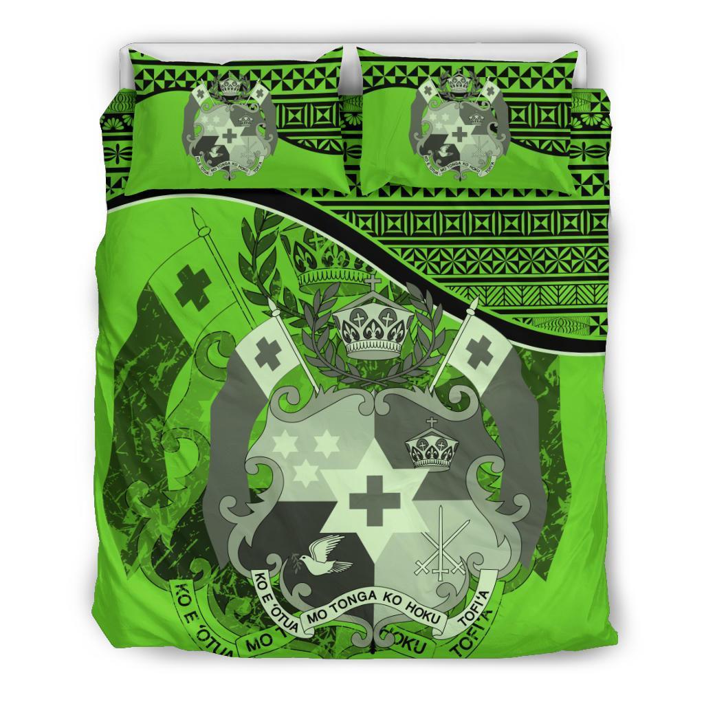 Tonga Bedding Set Green - Vibe Hoodie Shop