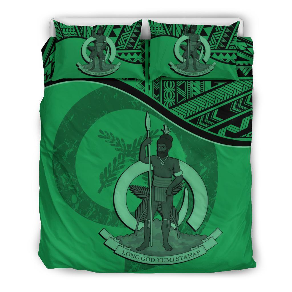 Vanuatu Bedding Set Green - Vibe Hoodie Shop