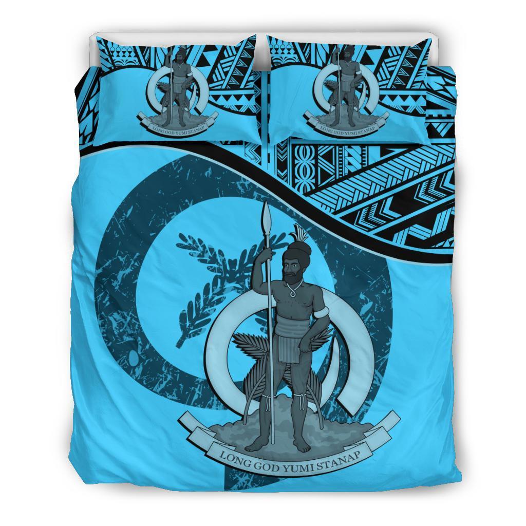 Vanuatu Bedding Set Blue - Vibe Hoodie Shop