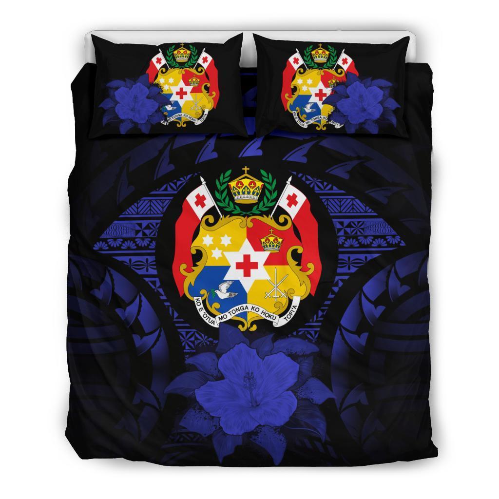 Tonga Bedding Set Dark Blue - Vibe Hoodie Shop