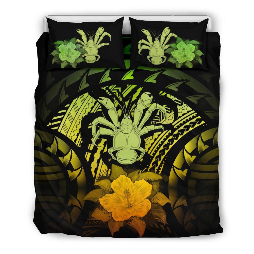 Niue Reggae Hibiscus Bedding Set - Vibe Hoodie Shop