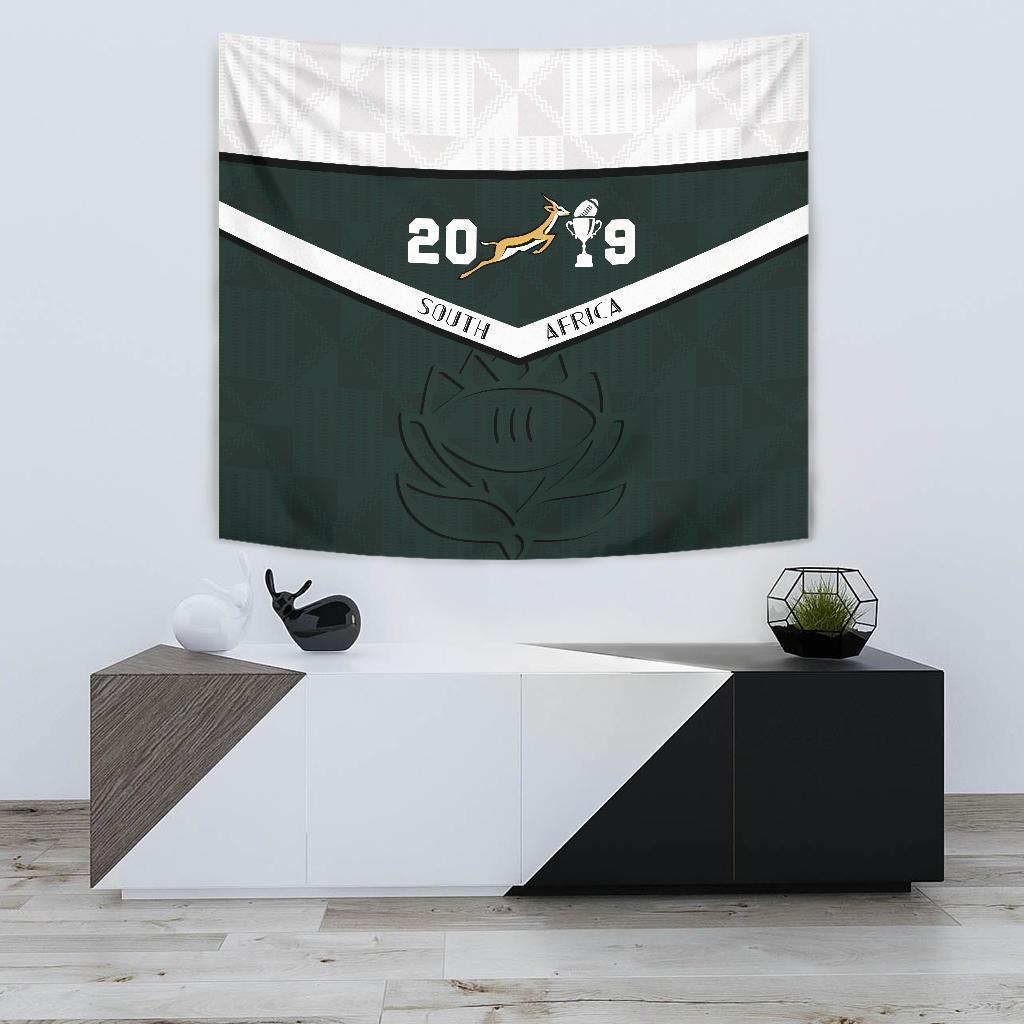 South Africa Springboks Champion 2019 Tapestry - Vibe Hoodie Shop