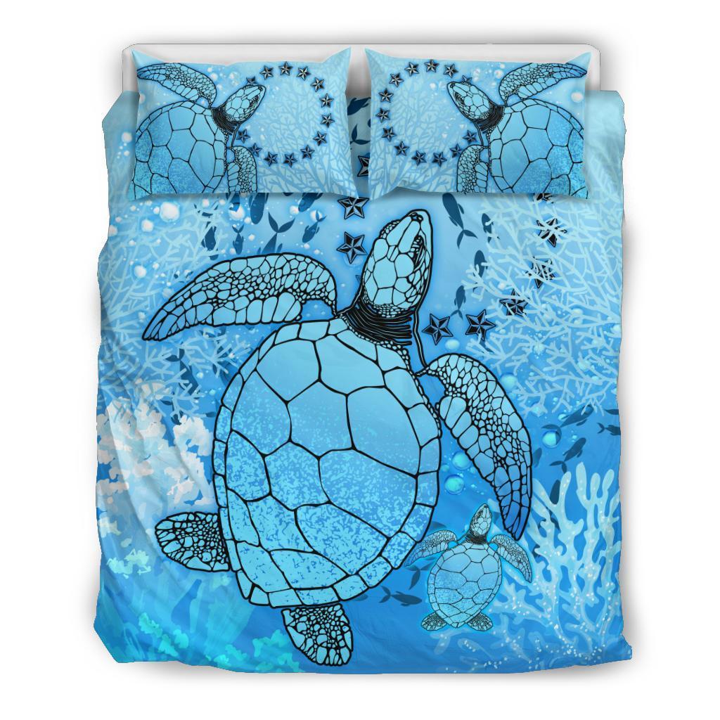 Cook Islands Bedding Set - Ocean Life - Vibe Hoodie Shop