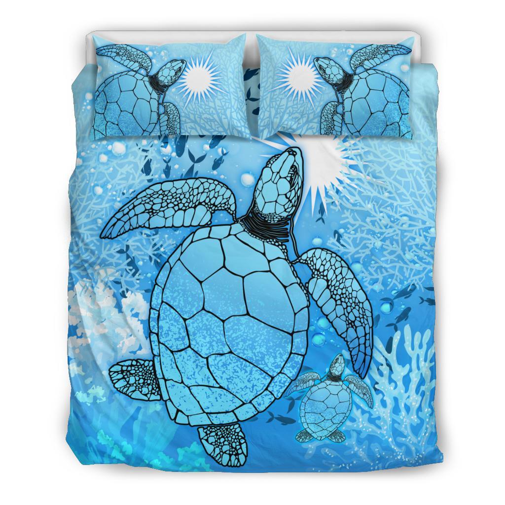 Marshall Islands Bedding Set - Ocean Life - Vibe Hoodie Shop