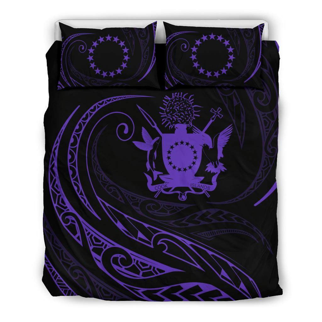 Cook Islands Bedding Set - Purple - Frida Style - Vibe Hoodie Shop