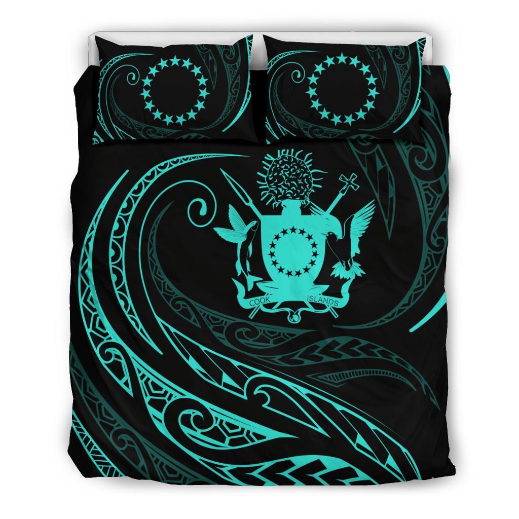 Cook Islands Bedding Set - Turquoise - Frida Style - Vibe Hoodie Shop