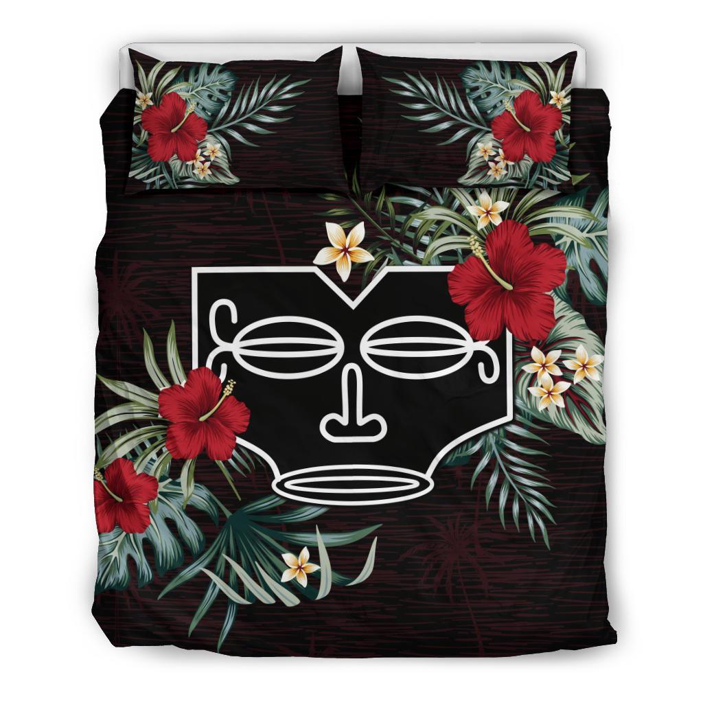 Marquesas Islands Bedding Set Hibiscus - Vibe Hoodie Shop