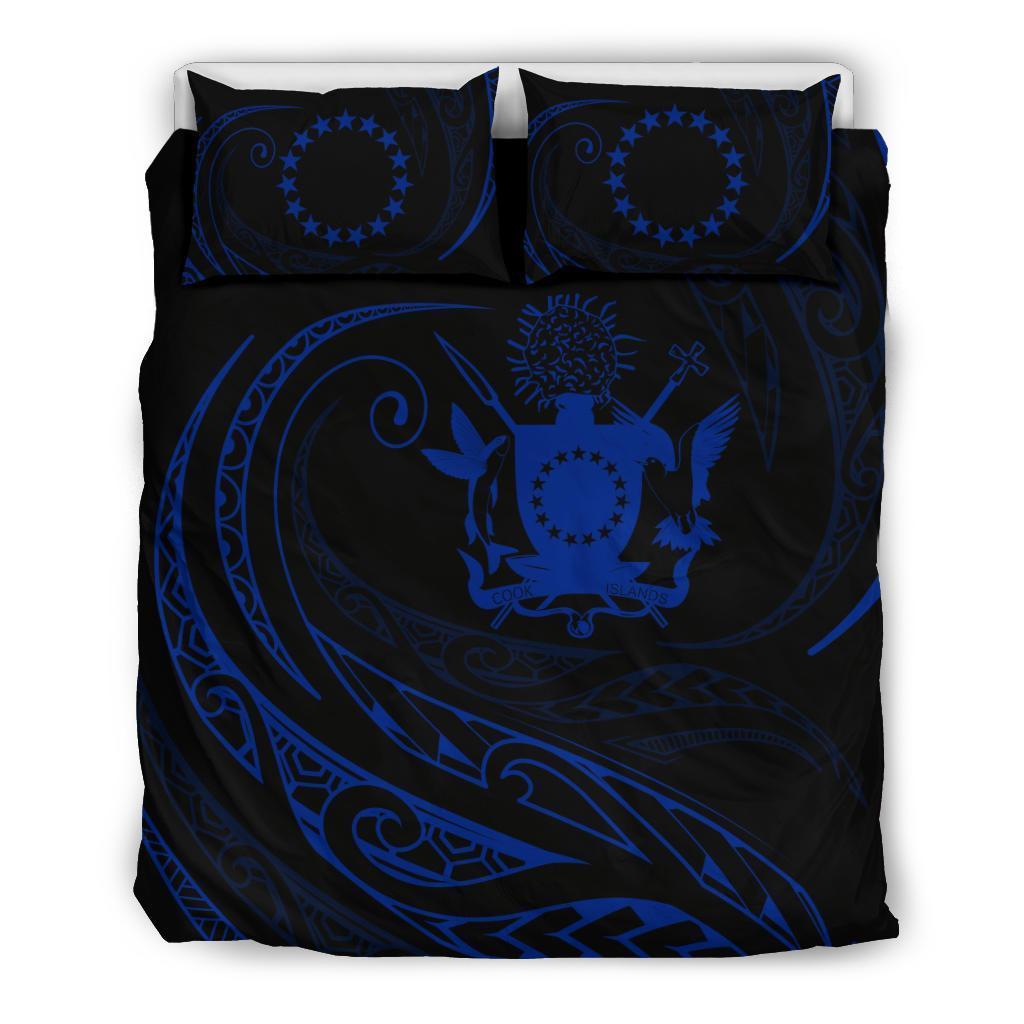 Cook Islands Bedding Set - Blue - Frida Style - Vibe Hoodie Shop