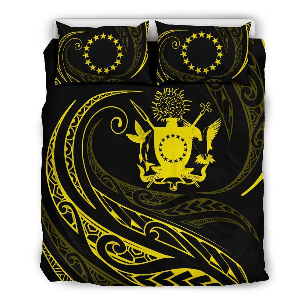 Cook Islands Bedding Set - Yellow - Frida Style - Vibe Hoodie Shop