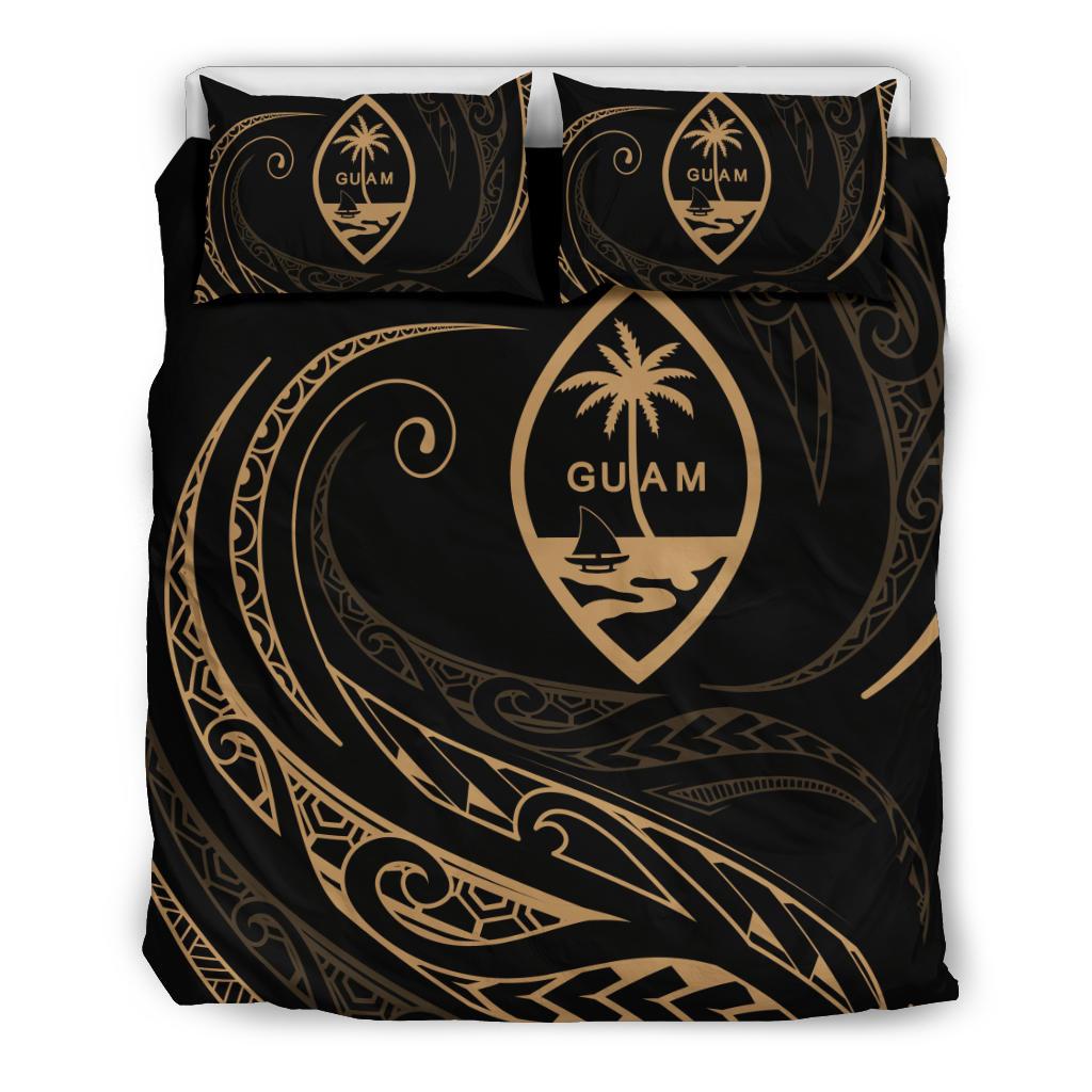 Guam Bedding Set - Gold - Frida Style - Vibe Hoodie Shop