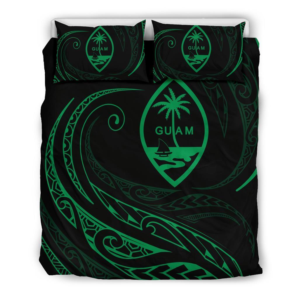 Guam Bedding Set - Green - Frida Style - Vibe Hoodie Shop