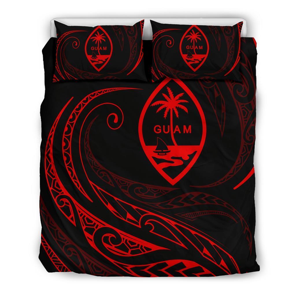 Guam Bedding Set - Red - Frida Style - Vibe Hoodie Shop