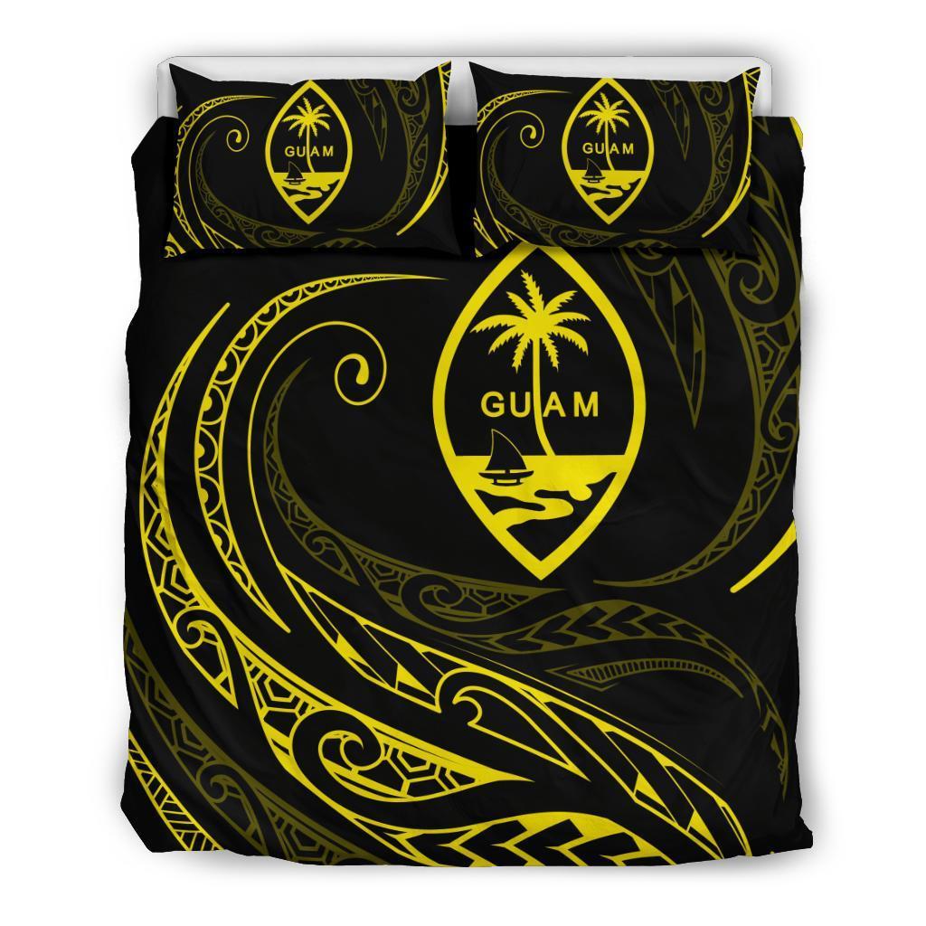 Guam Bedding Set - Yellow - Frida Style - Vibe Hoodie Shop