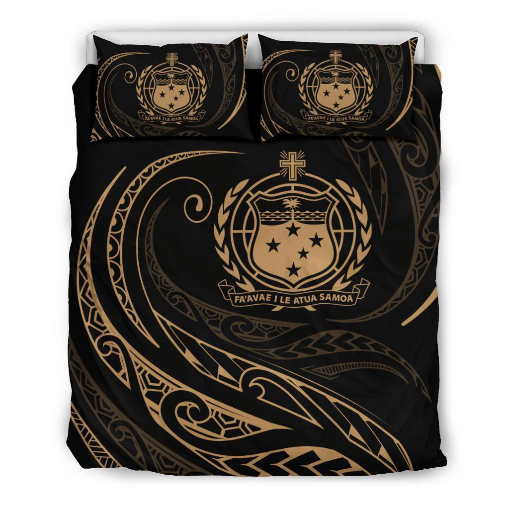 Samoa Bedding Set - Gold - Frida Style - Vibe Hoodie Shop