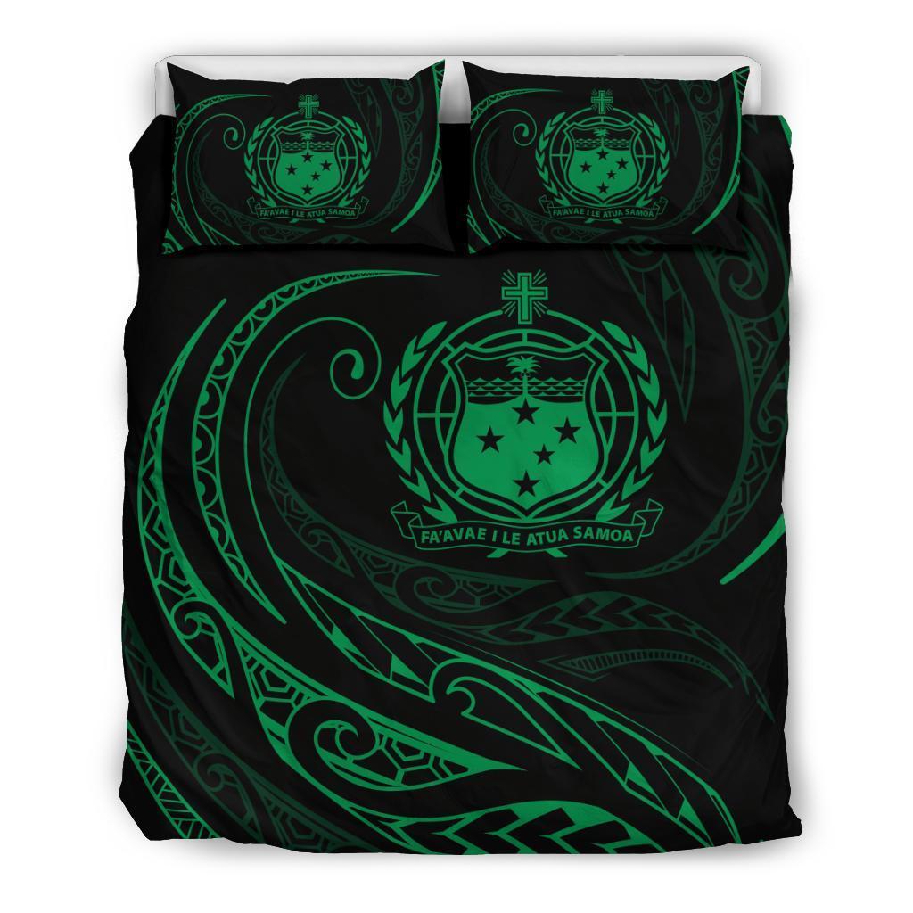 Samoa Bedding Set - Green - Frida Style - Vibe Hoodie Shop