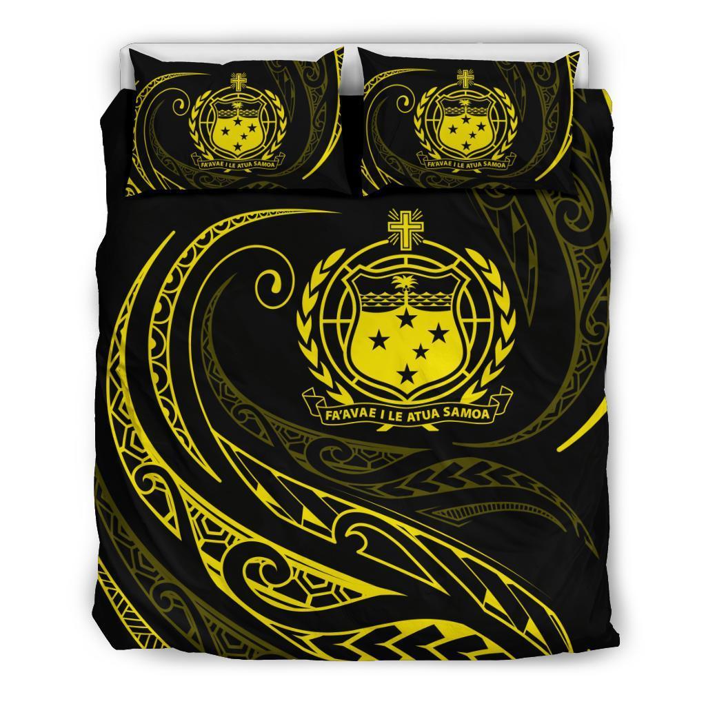 Samoa Bedding Set - Yellow - Frida Style - Vibe Hoodie Shop