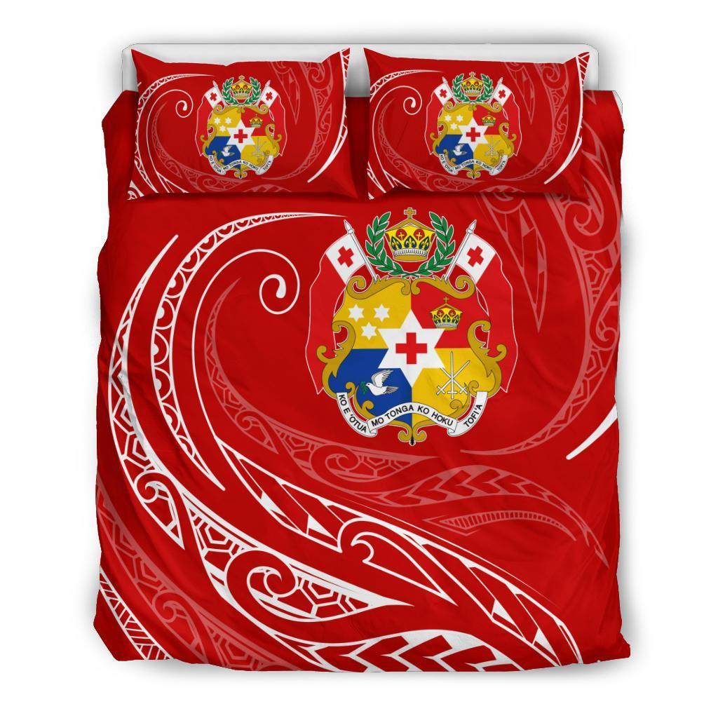 Tonga Bedding Set - Red - Frida Style - Vibe Hoodie Shop