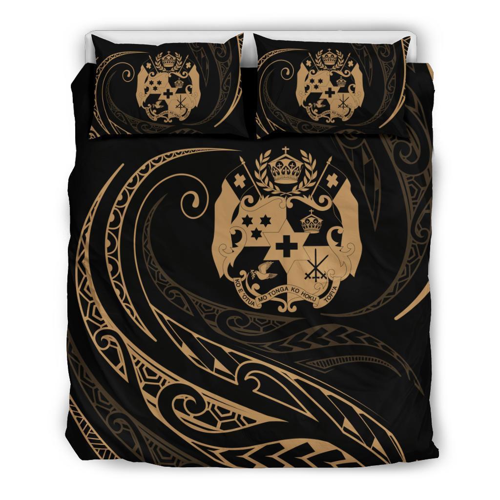 Tonga Bedding Set - Gold - Frida Style - Vibe Hoodie Shop