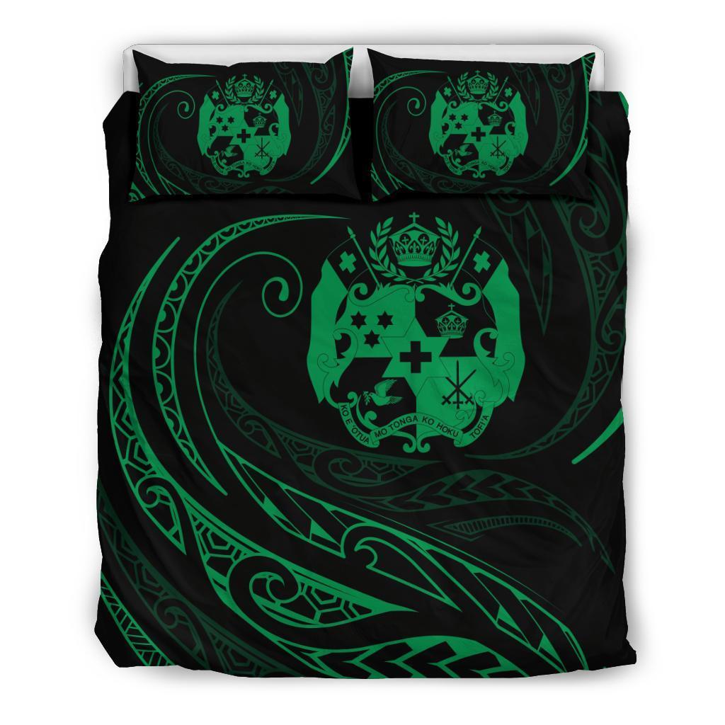 Tonga Bedding Set - Green - Frida Style - Vibe Hoodie Shop