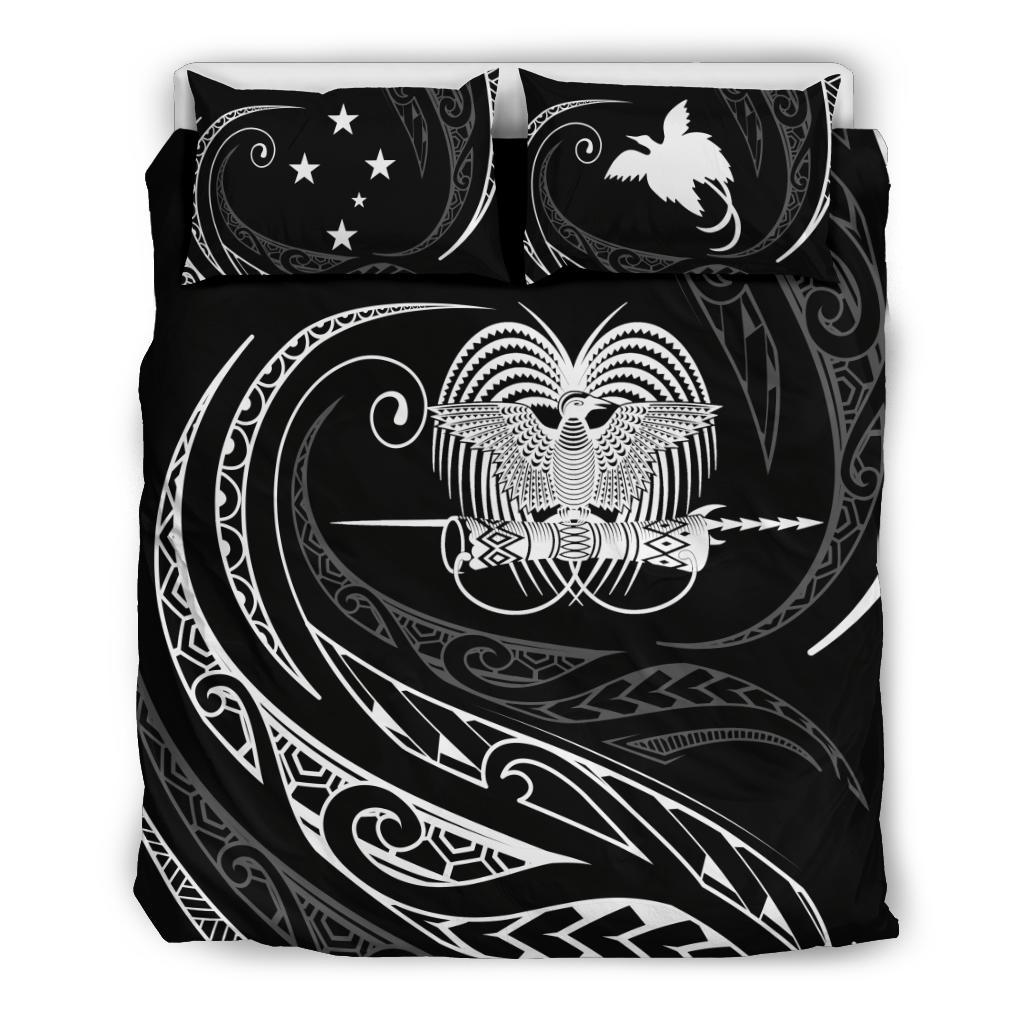 Papua New Guinea Bedding Set - White - Frida Style - Vibe Hoodie Shop