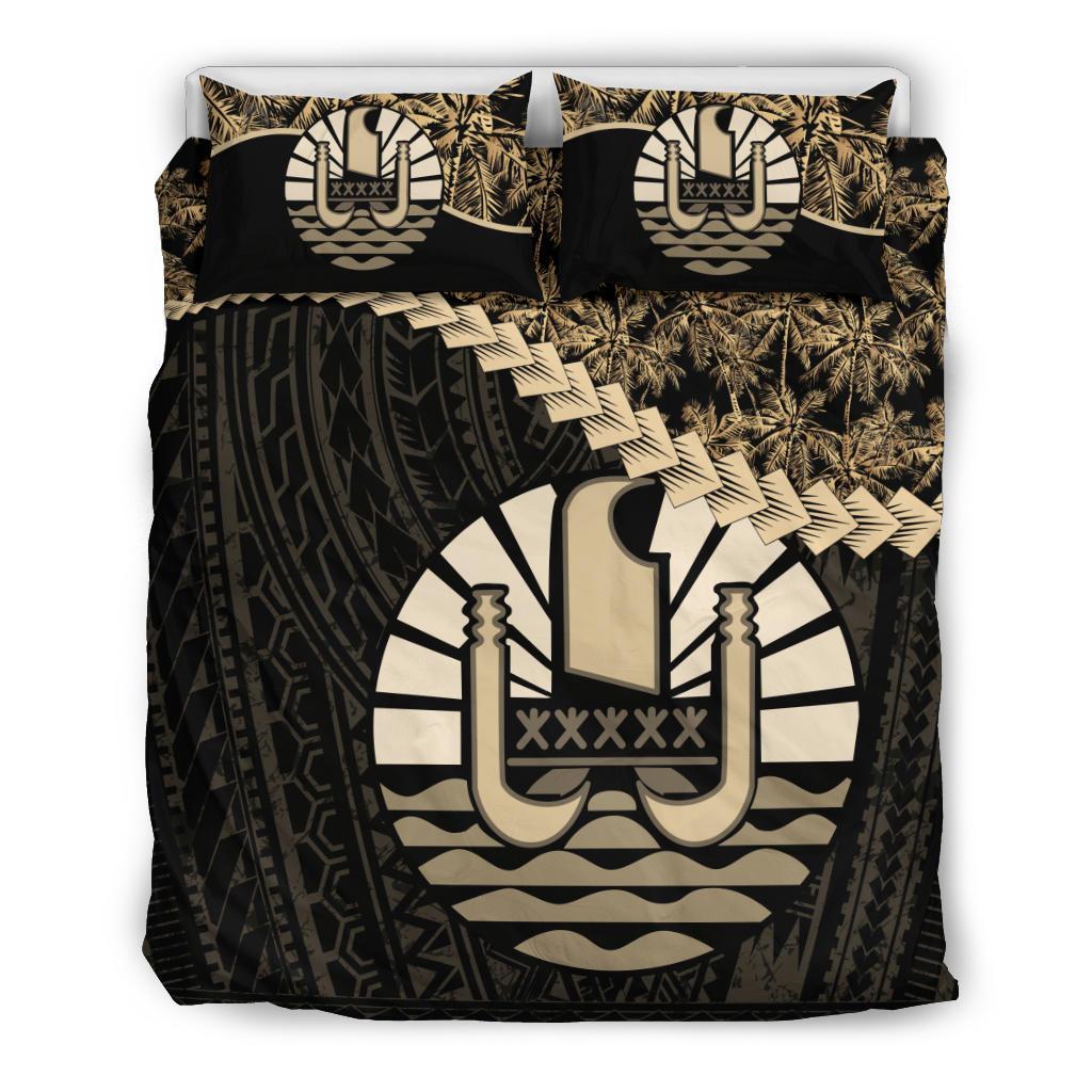 Tahiti Bedding Set Golden Coconut - Vibe Hoodie Shop