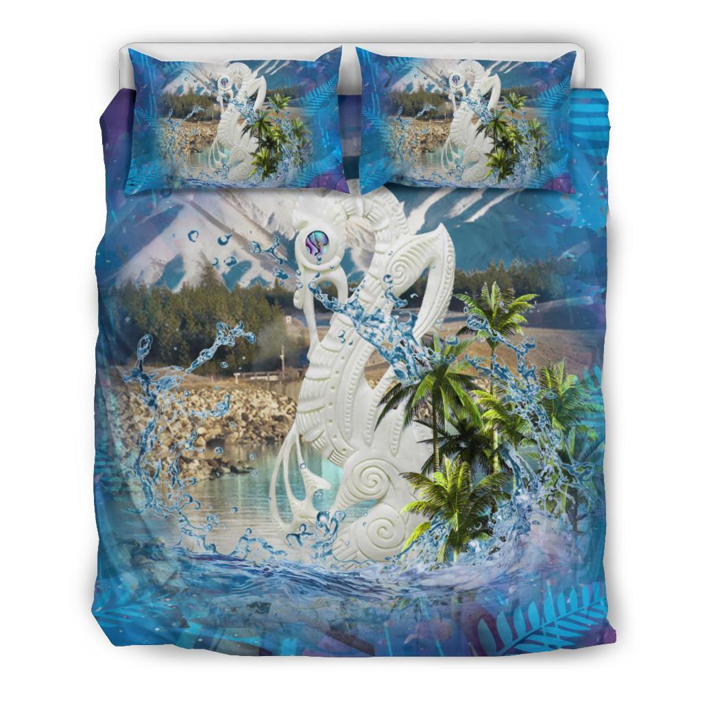Manaia Kiwiana New Zealand Bedding Set - Vibe Hoodie Shop