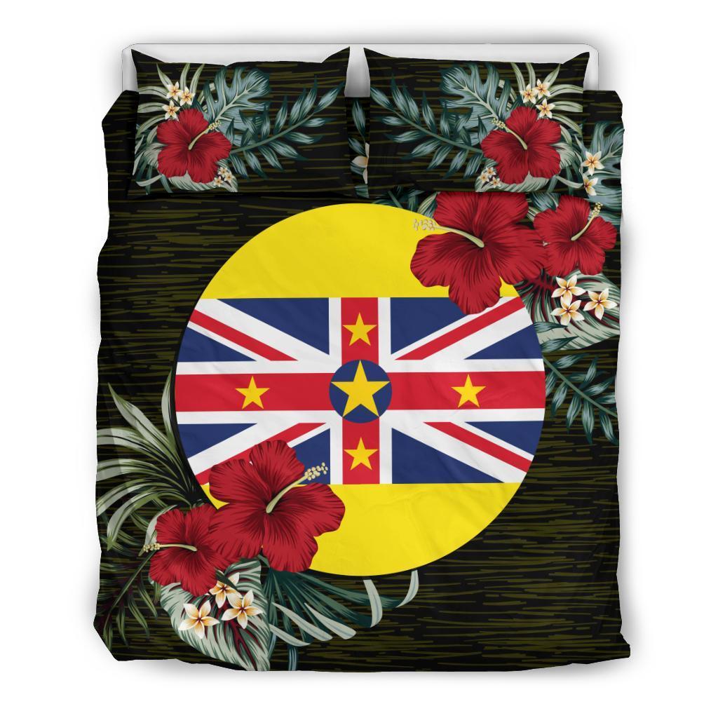 Niue Bedding Set - Special Hibiscus - Vibe Hoodie Shop