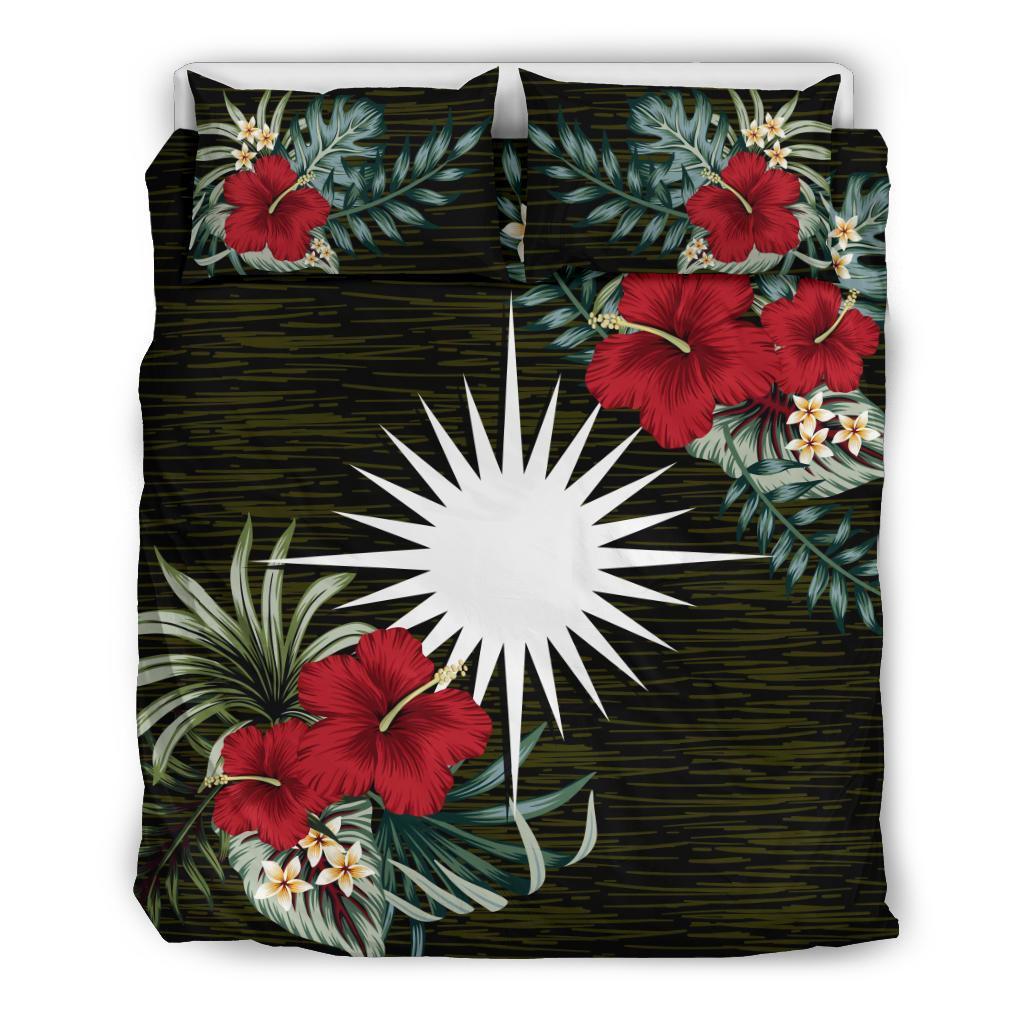 Marshall Islands Bedding Set - Special Hibiscus - Vibe Hoodie Shop