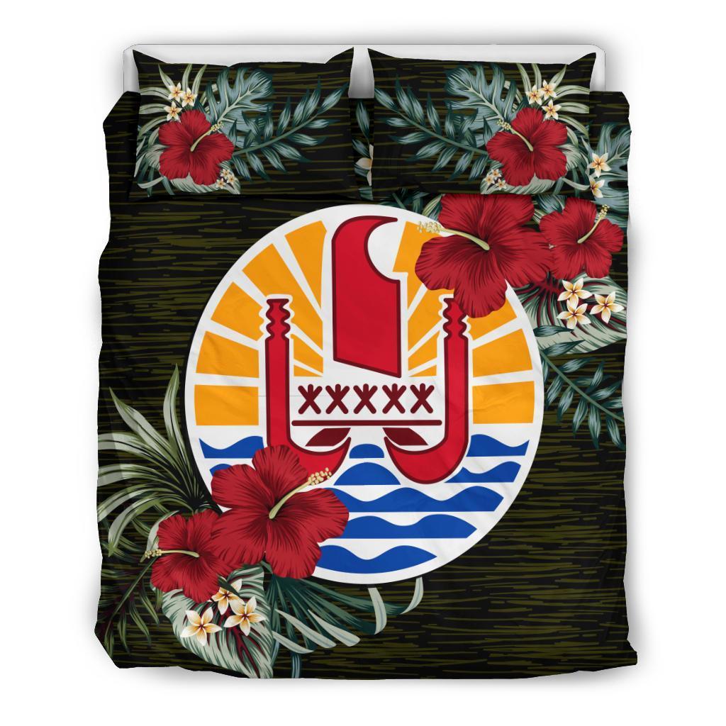 French Polynesia Bedding Set - Special Hibiscus - Vibe Hoodie Shop