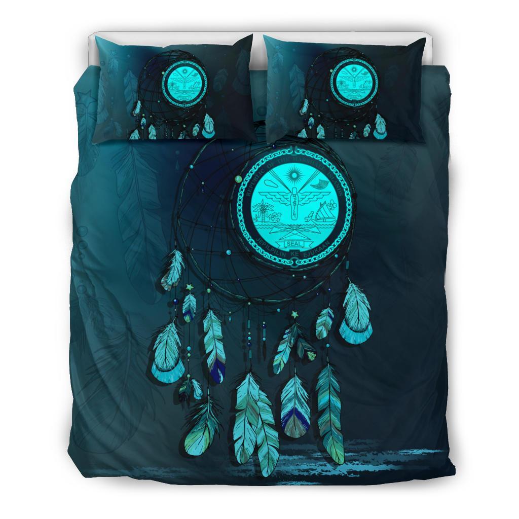 Marshall Islands Bedding Set Dreamcatcher Blue - Vibe Hoodie Shop