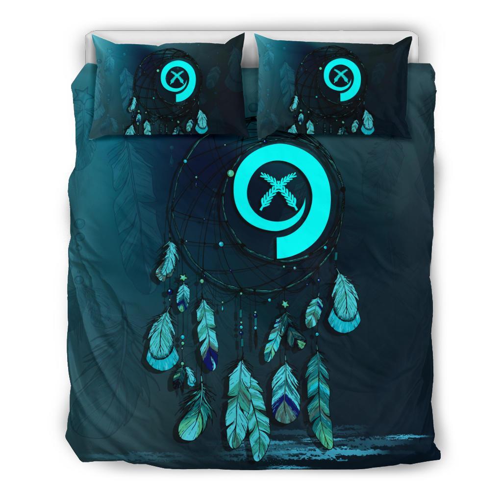 Vanuatu Bedding Set Dreamcatcher Blue - Vibe Hoodie Shop