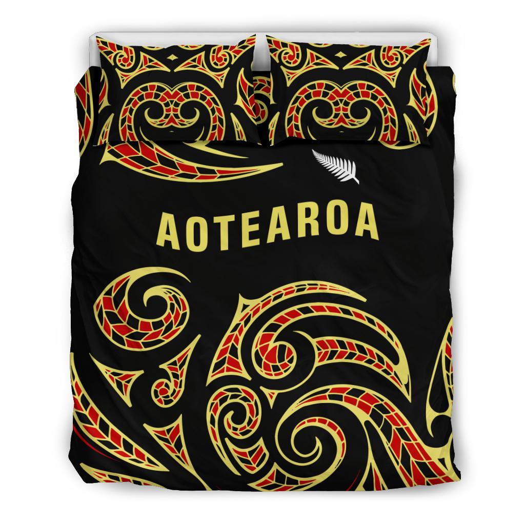Aotearoa Bedding Set Maori - Vibe Hoodie Shop
