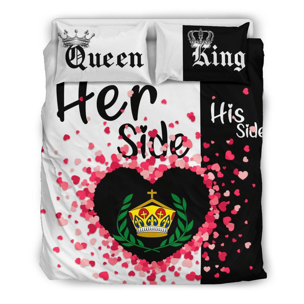 Tonga Bedding Set Couple King/Queen Her Side/His Side - Vibe Hoodie Shop