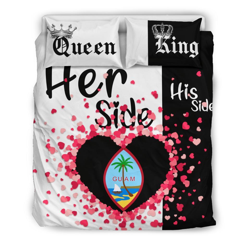 Guam Bedding Set Couple King/Queen Her Side/His Side - Vibe Hoodie Shop