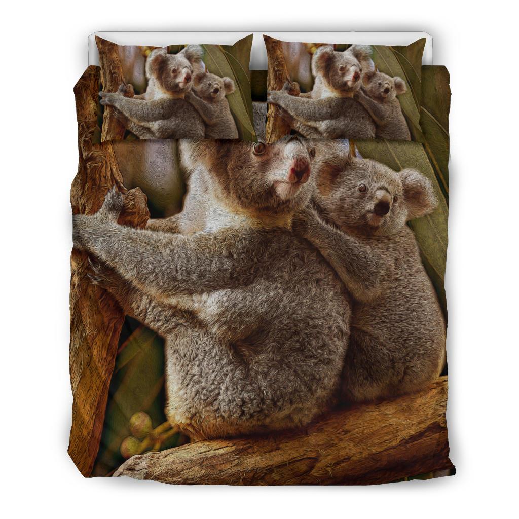 Bedding Set - Australian Koala Bedding Set 3D Koala - Vibe Hoodie Shop