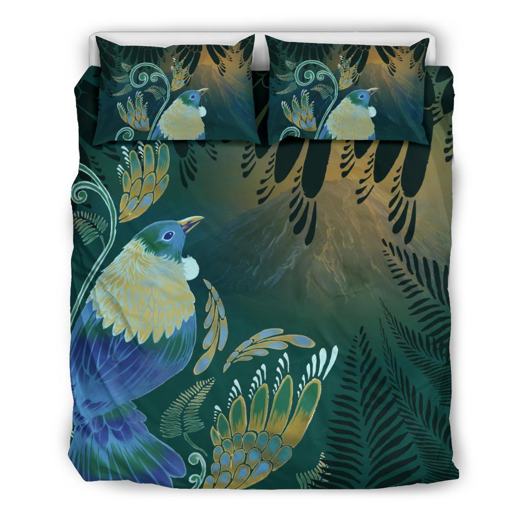 New Zealand Bedding Set, Tui Till Dawn Duvet Cover - Vibe Hoodie Shop
