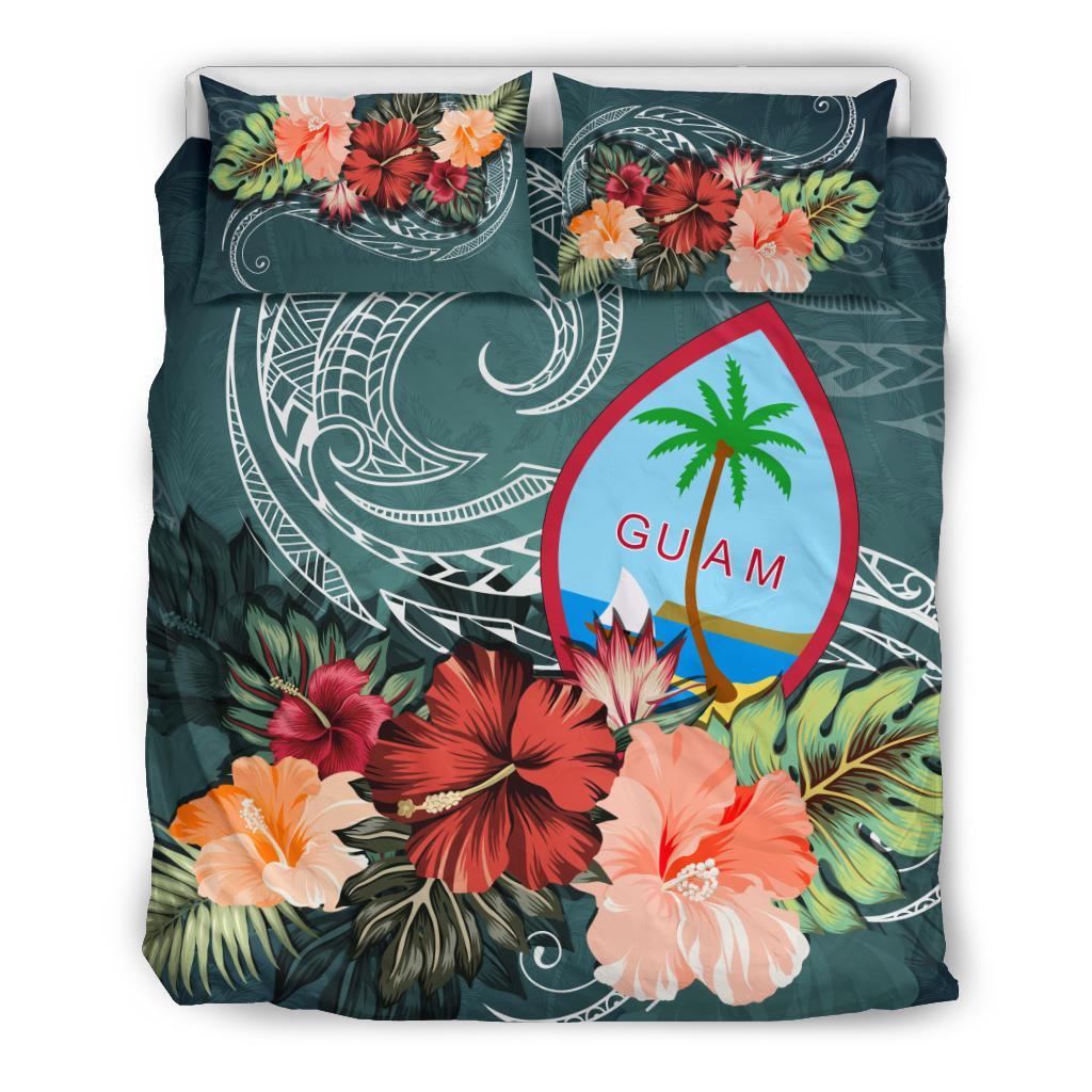 Guam Bedding Set Hibiscus Polynesian - Vibe Hoodie Shop