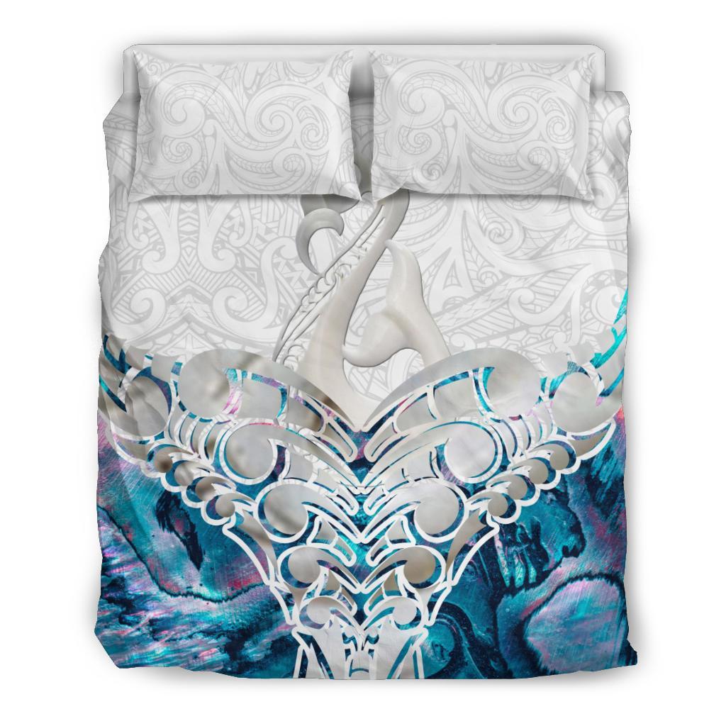 Whale Tail Manaia New Zealand Bedding Set - Vibe Hoodie Shop