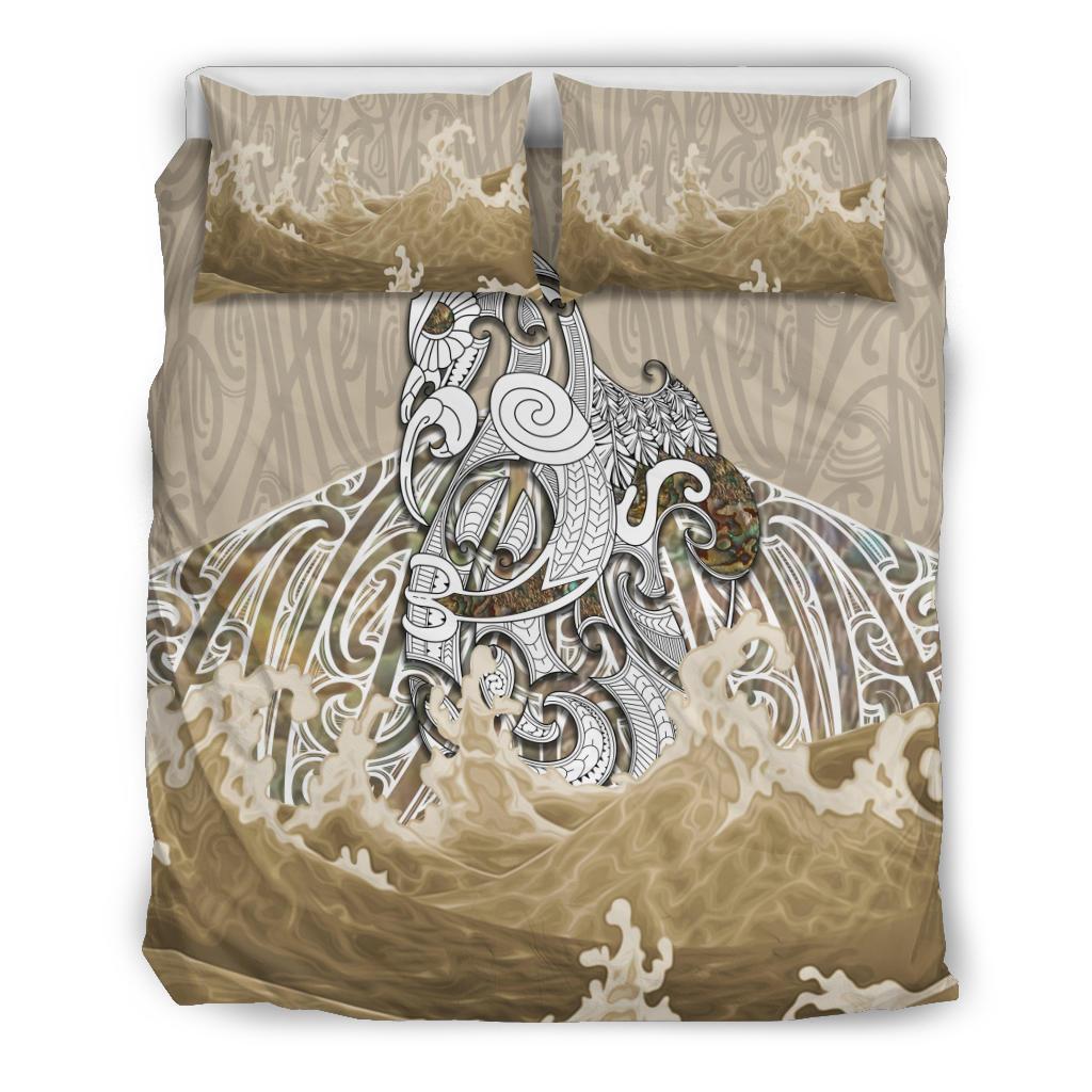 Maori Manaia The Golden Sea Bedding Set - Vibe Hoodie Shop