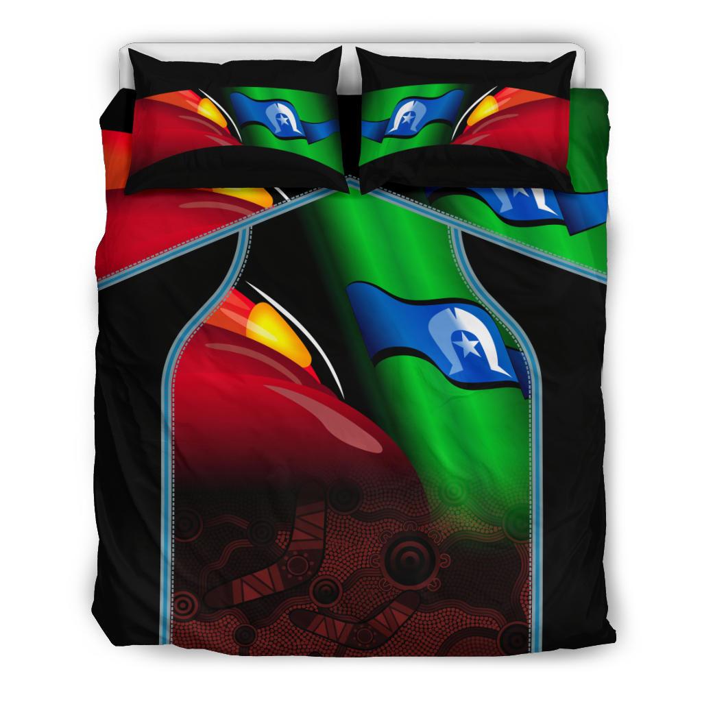 Aboriginal Bedding Set, NAIDOC Week - Vibe Hoodie Shop