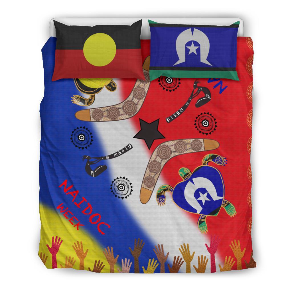 Aboriginal Bedding Set - Australia NAIDOC Week 2020 - Vibe Hoodie Shop