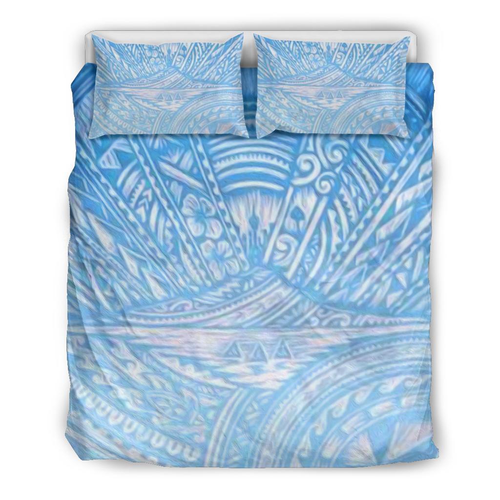New Zealand Auckland Blues Rugby Bedding Set - Vibe Hoodie Shop