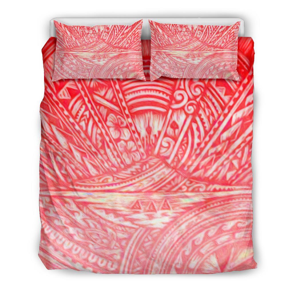 New Zealand Auckland Blues Rugby Bedding Set - Red - Vibe Hoodie Shop