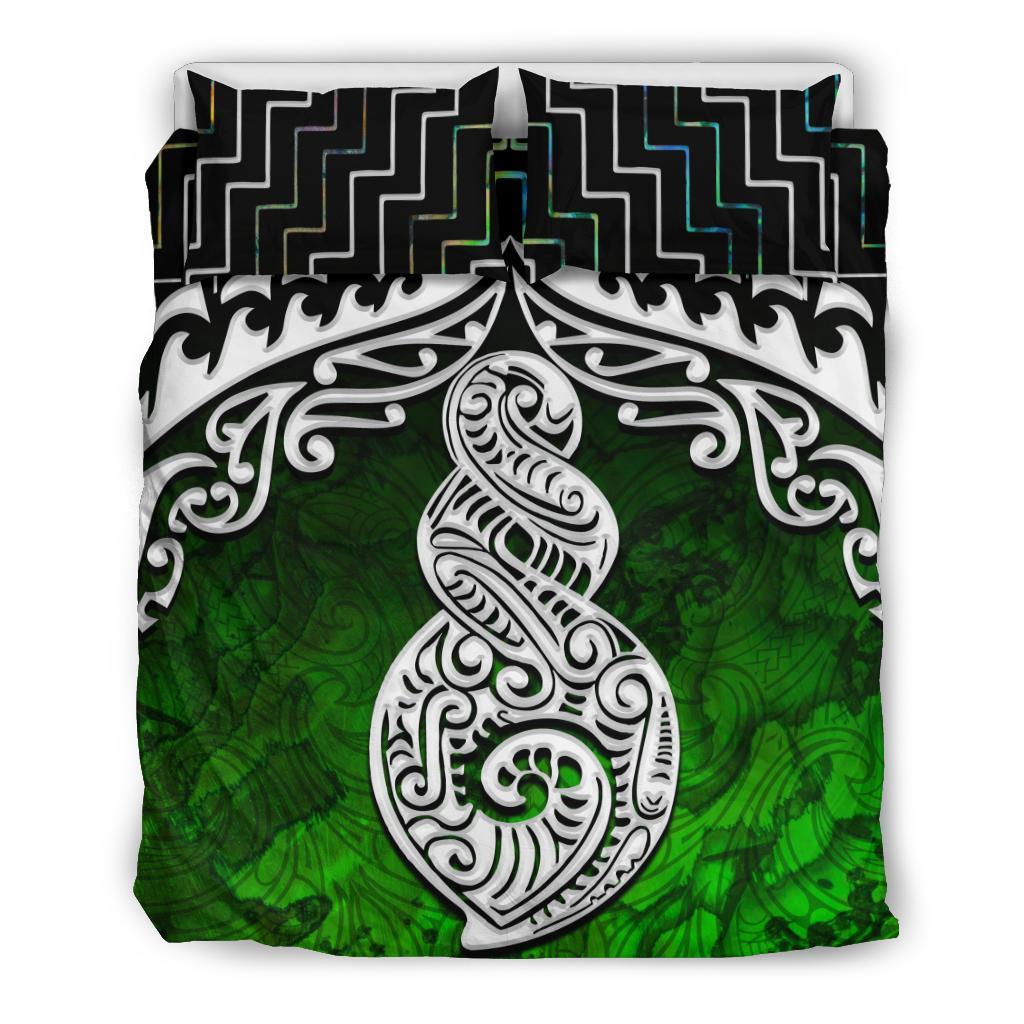 New Zealand Maori Twist Poutama Bedding Set - Vibe Hoodie Shop