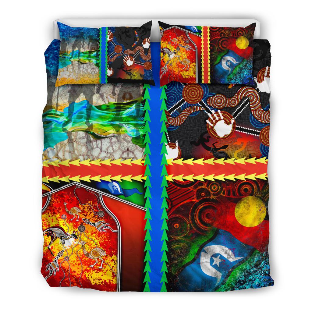 Bedding Set - Aboriginal Mix Ver01 - Vibe Hoodie Shop