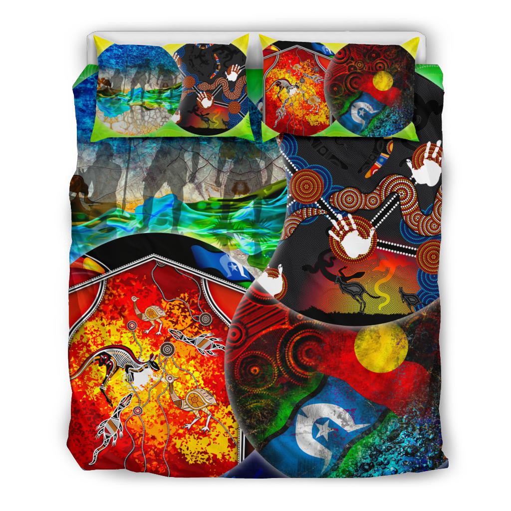 Bedding Set - Aboriginal Mix Ver02 - Vibe Hoodie Shop